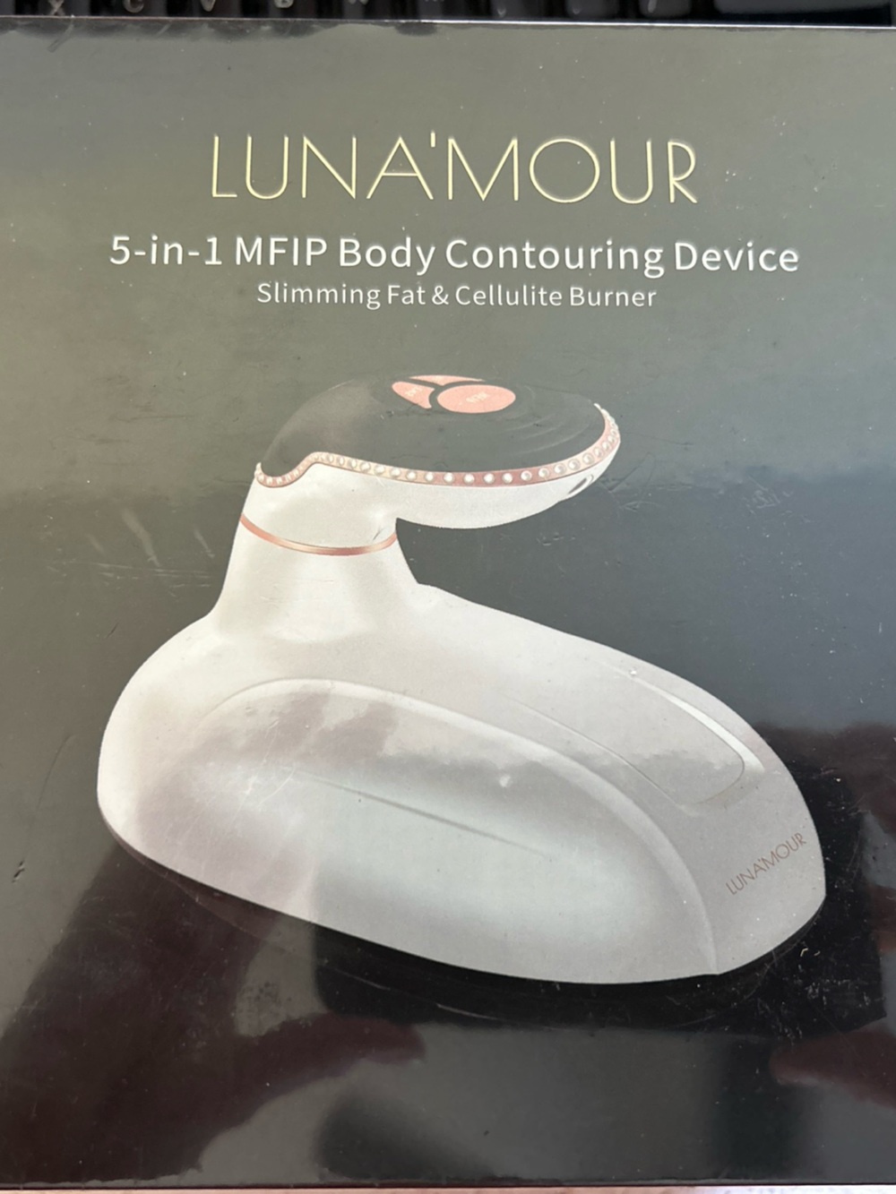 5-in-1 White & Rose Gold Body Contouring Device